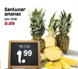 Boon`s Markt SanLucar ananas aanbieding