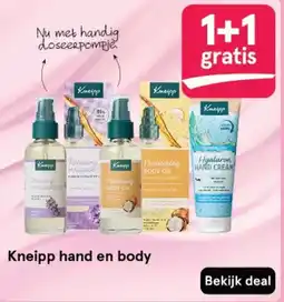 Etos Kneipp hand en body aanbieding