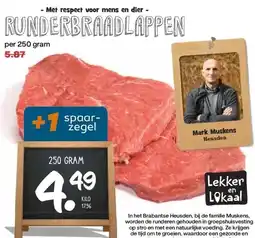 Boon`s Markt RUNDERBRAADLAPPEN aanbieding