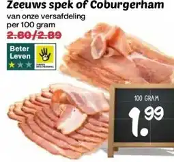 Boon`s Markt Zeeuws spek of Coburgerham aanbieding
