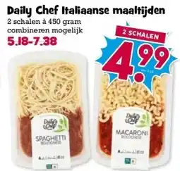 Boon`s Markt Daily Chef Italiaanse maaltijden aanbieding