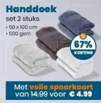 Boon`s Markt Handdoek aanbieding