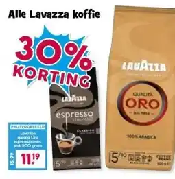 Boon`s Markt Alle Lavazza koffie aanbieding