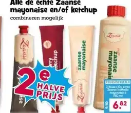 Boon`s Markt Alle de échte Zaanse mayonaise en/of ketchup aanbieding