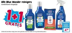 Boon`s Markt Alle Blue Wonder reinigers aanbieding