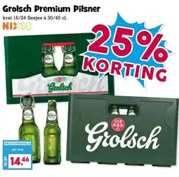 Boon`s Markt Grolsch Premium Pilsner aanbieding
