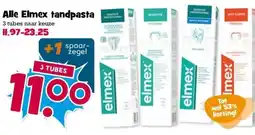 Boon`s Markt Alle Elmex tandpasta aanbieding