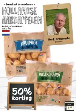 Boon`s Markt HOLLANDSE AARDAPPELEN aanbieding