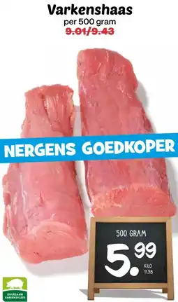 Boon`s Markt Varkenshaas aanbieding