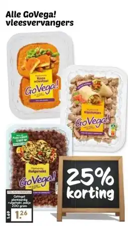 Boon`s Markt Alle GoVega! vleesvervangers aanbieding