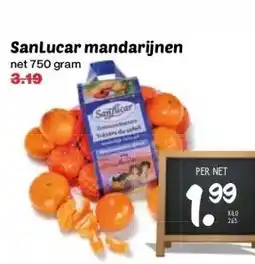 Boon`s Markt Sanlucar mandarijnen aanbieding