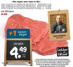 Boon`s Markt RUNDERBRAADLAPPEN aanbieding