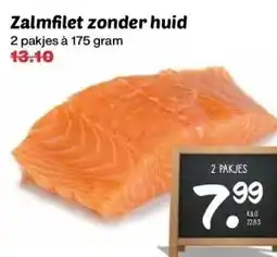 Boon`s Markt Zalmfilet zonder huid aanbieding