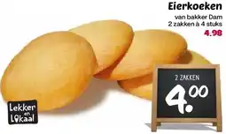 Boon`s Markt Eierkoeken aanbieding