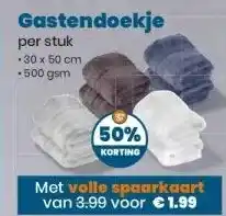 Boon`s Markt Gastendoekje aanbieding