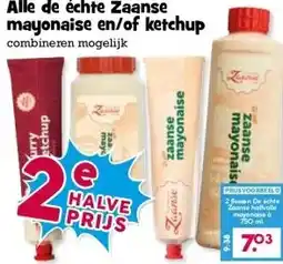 Boon`s Markt Alle de échte Zaanse mayonaise en/of ketchup aanbieding