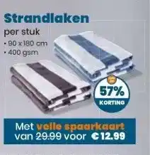 Boon`s Markt Strandlaken aanbieding