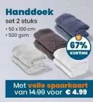 Boon`s Markt Handdoek aanbieding