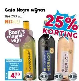 Boon`s Markt Gato Negro wijnen aanbieding