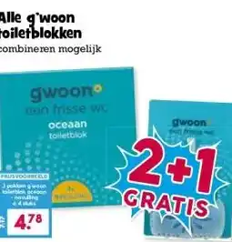 Boon`s Markt Alle g'woon toiletblokken aanbieding