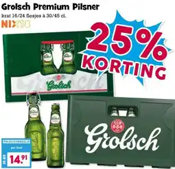 Boon`s Markt Grolsch Premium Pilsner aanbieding