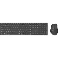 Expert Rapoo 9800M Draadloze multimode Blade Combo Full Size Set Toetsenbord Grijs aanbieding