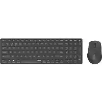 Expert Rapoo 9700M Draadloze multimode Blade Combo Compact Set Toetsenbord Grijs aanbieding