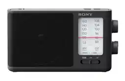 Expert Sony ICF-506 FM radio Zwart aanbieding