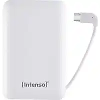 Conrad Intenso XC10000 Powerbank 10000 mAh LiPo USB-A, USB-C Wit Statusweergave aanbieding