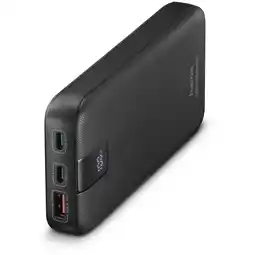 Expert Hama PD 10 Power Pack 10000 mAh 3 Outputs 2x USB-C 1x USB-A Powerbank Grijs aanbieding