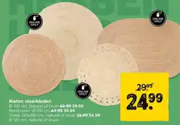 Xenos Rieten vloerkleden aanbieding