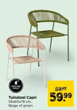 Xenos Tuinstoel Capri aanbieding