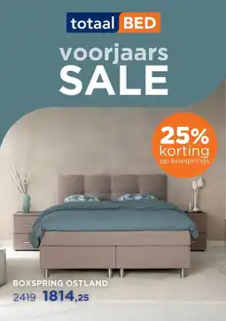 TotaalBED Boxspring Ostland aanbieding
