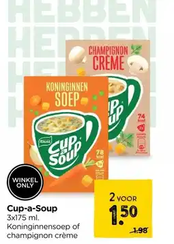 Xenos Cup-a-Soup aanbieding