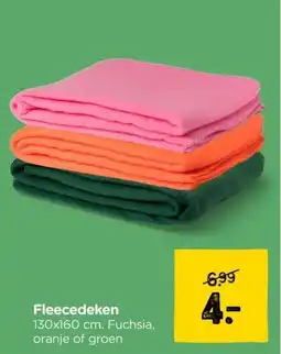 Xenos Fleecedeken aanbieding