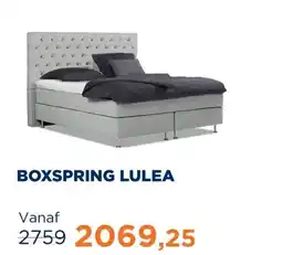 TotaalBED Boxspring Lulea 153cm hoog aanbieding