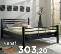 TotaalBED Bed Davos | 140 x 200 cm | Antraciet aanbieding