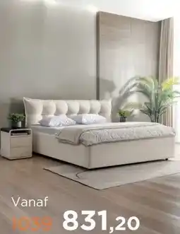 TotaalBED Bed Luik | 140 x 200 cm | Sino 973, ivoor aanbieding