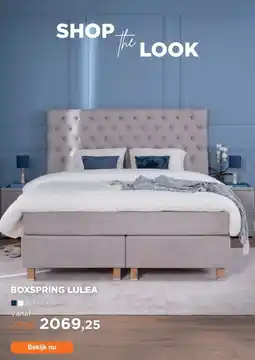 TotaalBED Boxspring Lulea 153cm hoog aanbieding