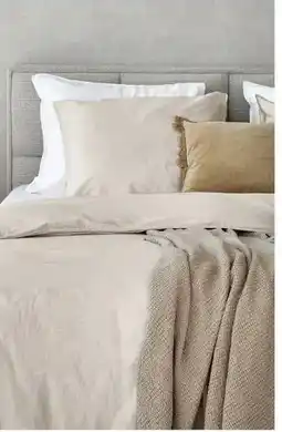 TotaalBED Dekbedovertrek Noa Naturel 140 x 200/220 cm aanbieding