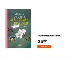 The Read Shop Als dromen fluisteren aanbieding