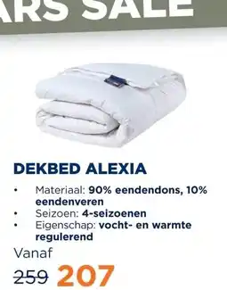 TotaalBED Dekbed Alexia 90% dons | 4-seizoenen aanbieding