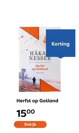 The Read Shop Herfst op Gotland aanbieding