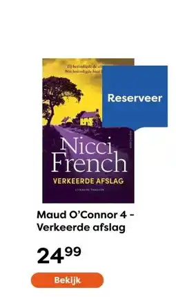 The Read Shop Maud O’Connor 4 - Verkeerde afslag aanbieding