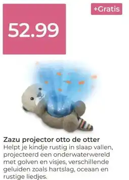 Prenatal Zazu projector otto de otter aanbieding