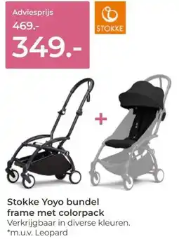 Prenatal Stokke Yoyo bundel frame met colorpack aanbieding