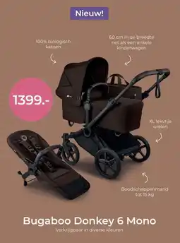 Prenatal Bugaboo Donkey 6 Mono aanbieding