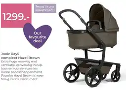 Prenatal Joolz Day5 compleet Hazel Brown aanbieding