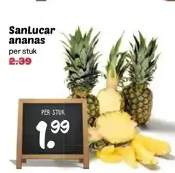 MCD Supermarkt SanLucar ananas aanbieding