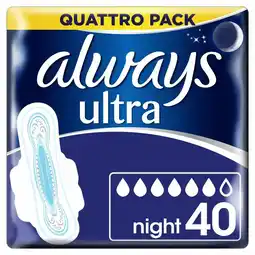 Plein.nl Always Maandverband Ultra Night 40 aanbieding